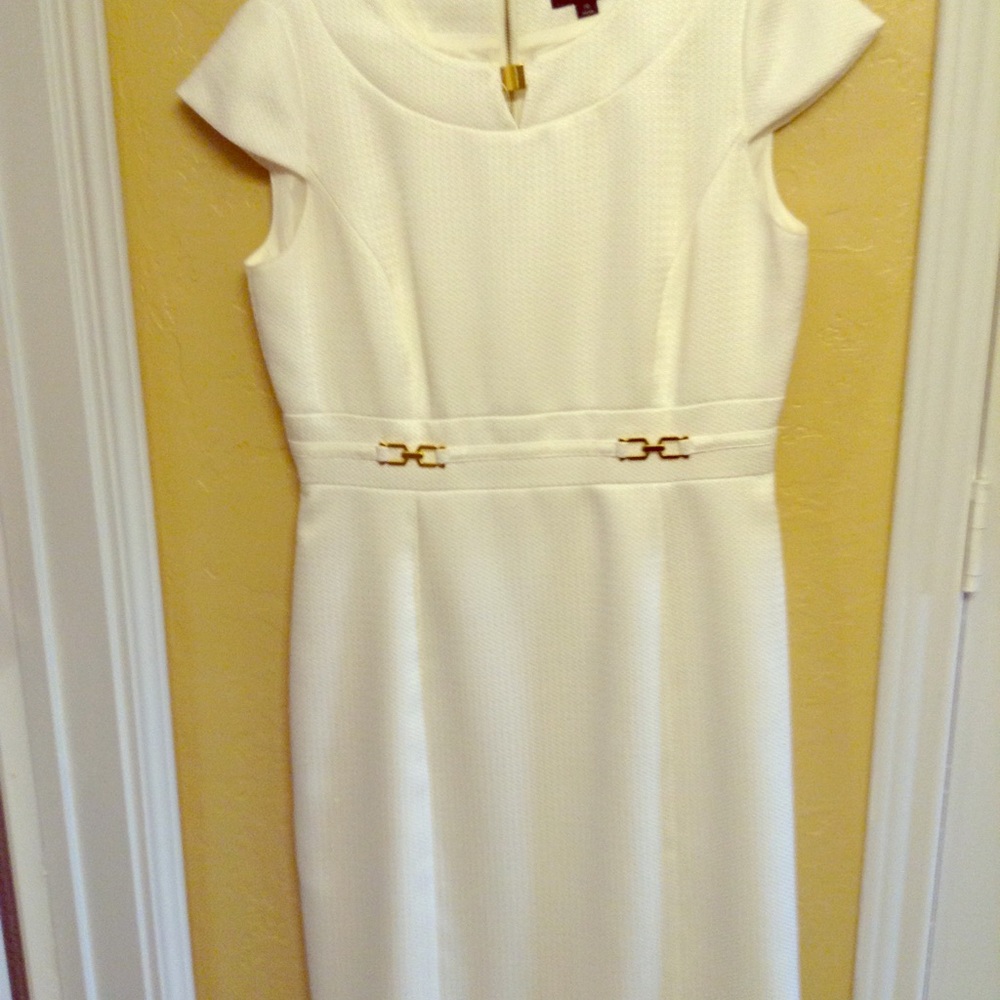 Classy white dress